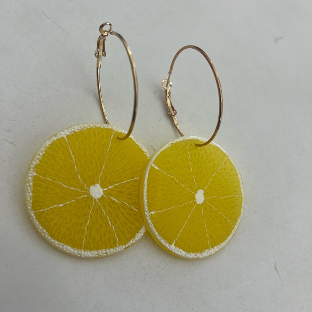Lemon Earrings